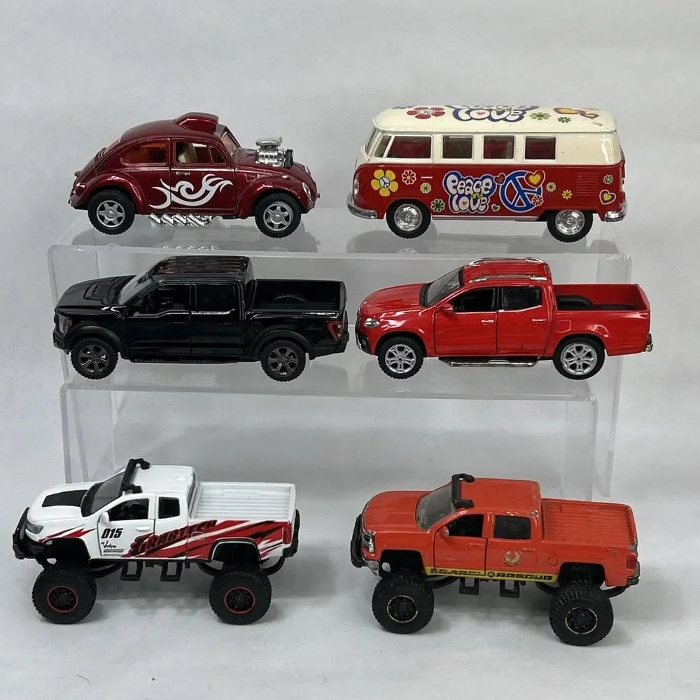 Kinsmart Jada Lot 1:32-1:48 VW Bettle Bus Fast & Furious Nissan Ford GT Mustang